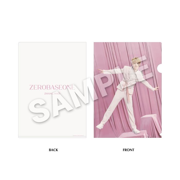 【会場受取】クリアファイル（ZHANG HAO）